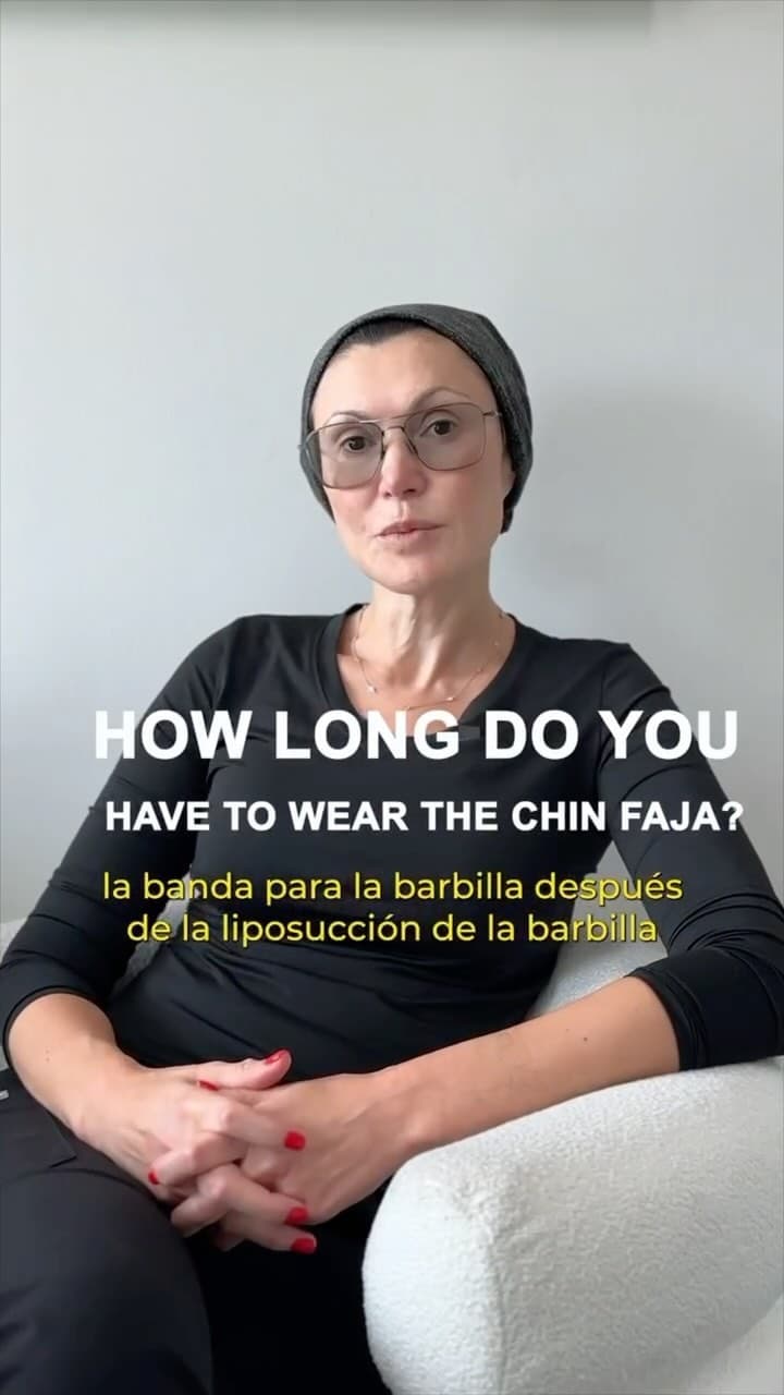 👀 Wondering when to take off your chin compression garment?

Dr. Karlinsky shares expert advice on 