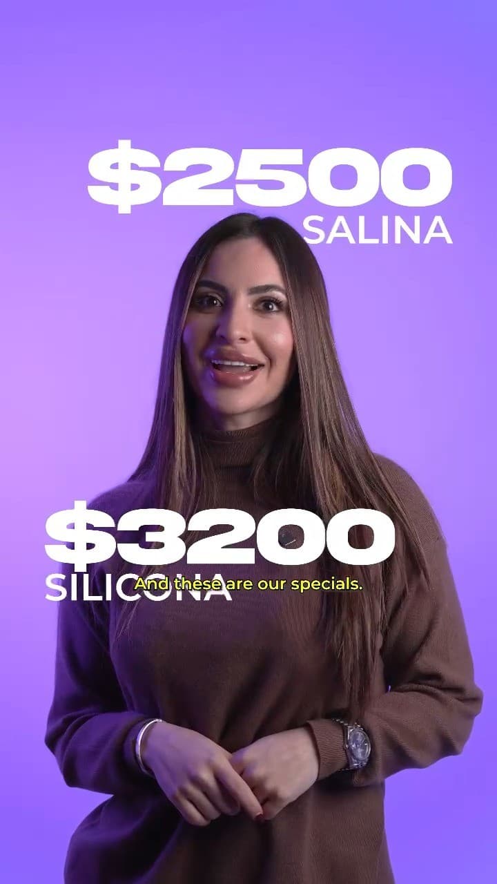 ¿Te acuerdas que siempre me decías que querías hacerte el aumento de senos? Pues Alluring Plastic Su