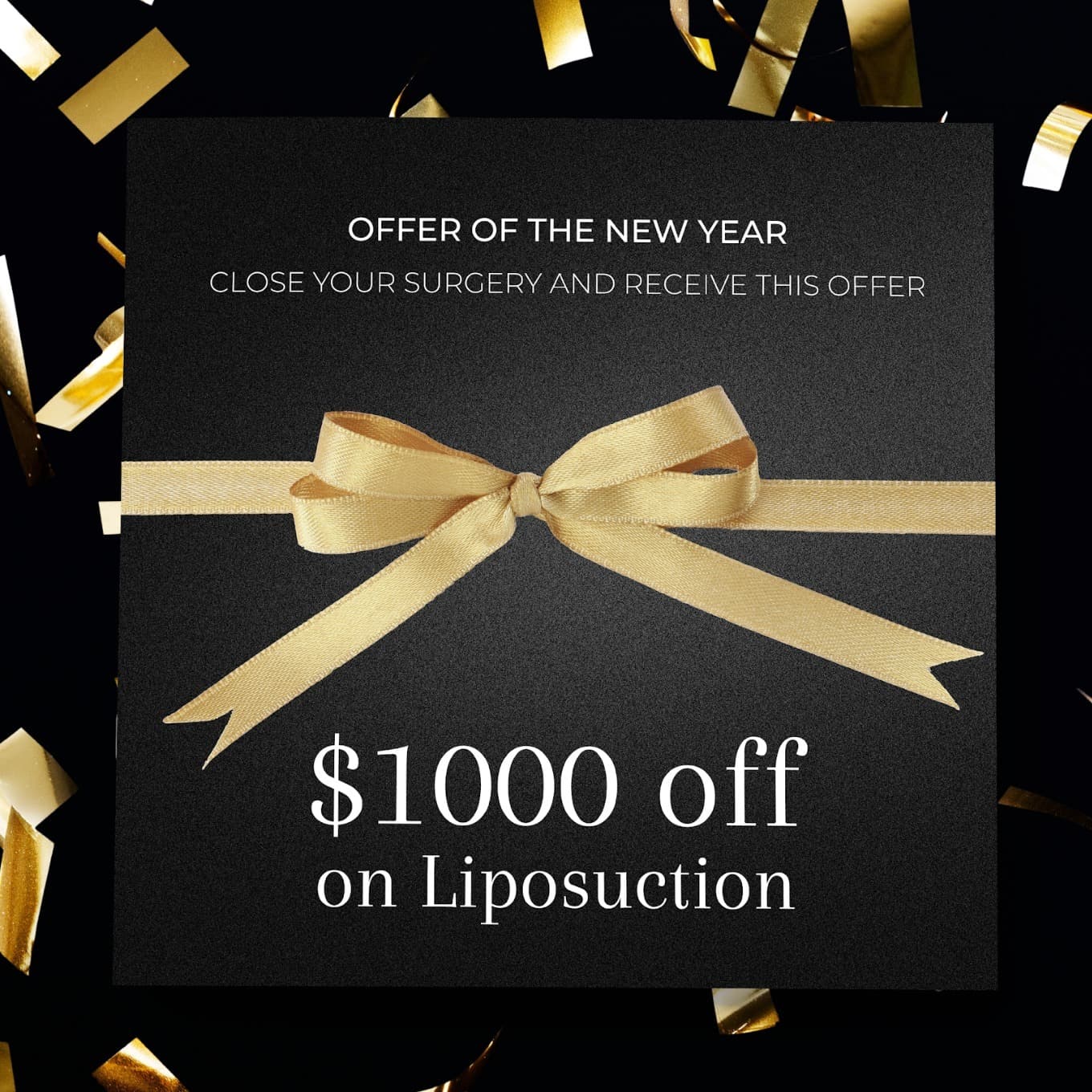 This 2025, take the first step toward your dream transformation with our New Year Special:
🎁 $1,000