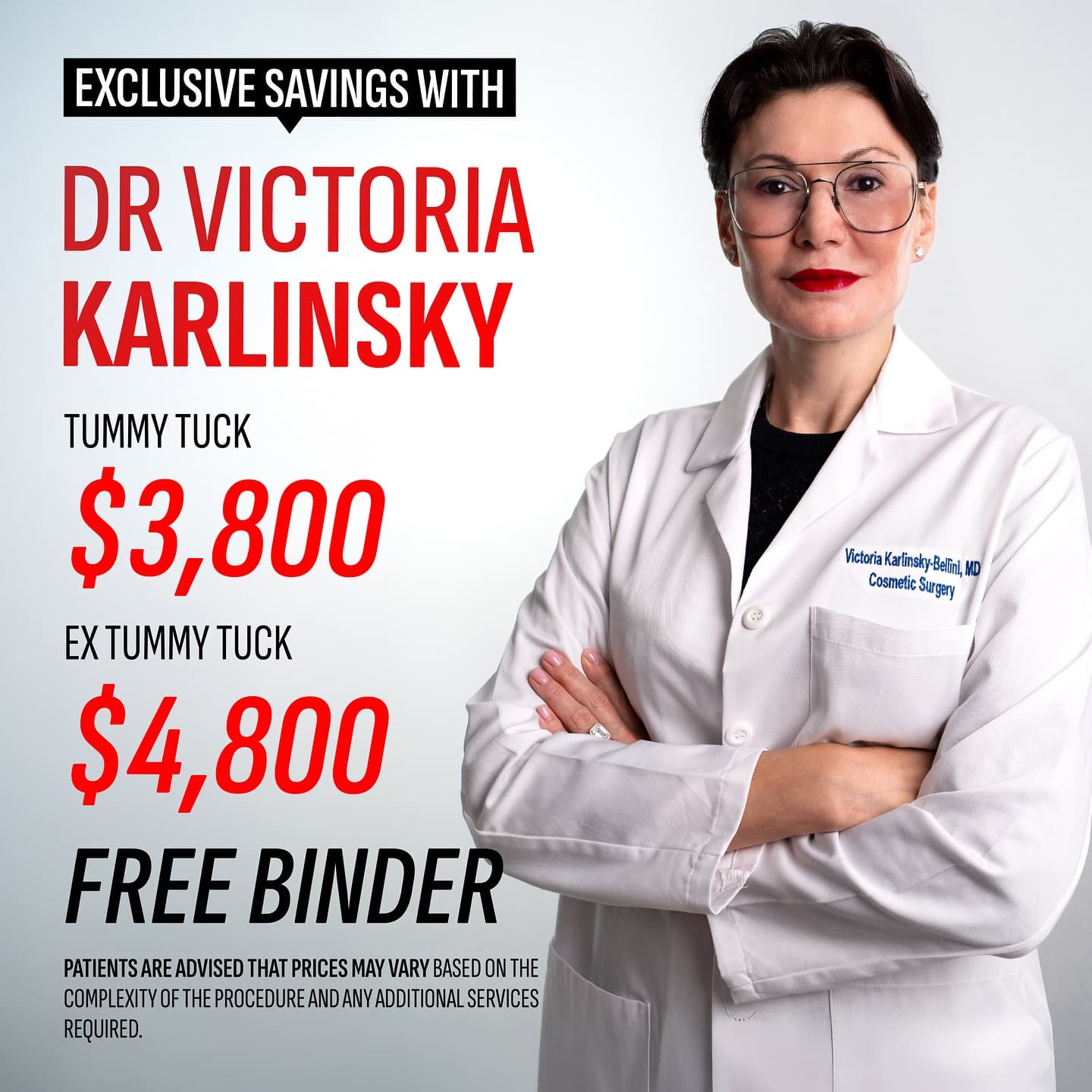 Ready to snatch your waist and feel more confident than ever? 💃 Dr. Karlinsky is offering a limited