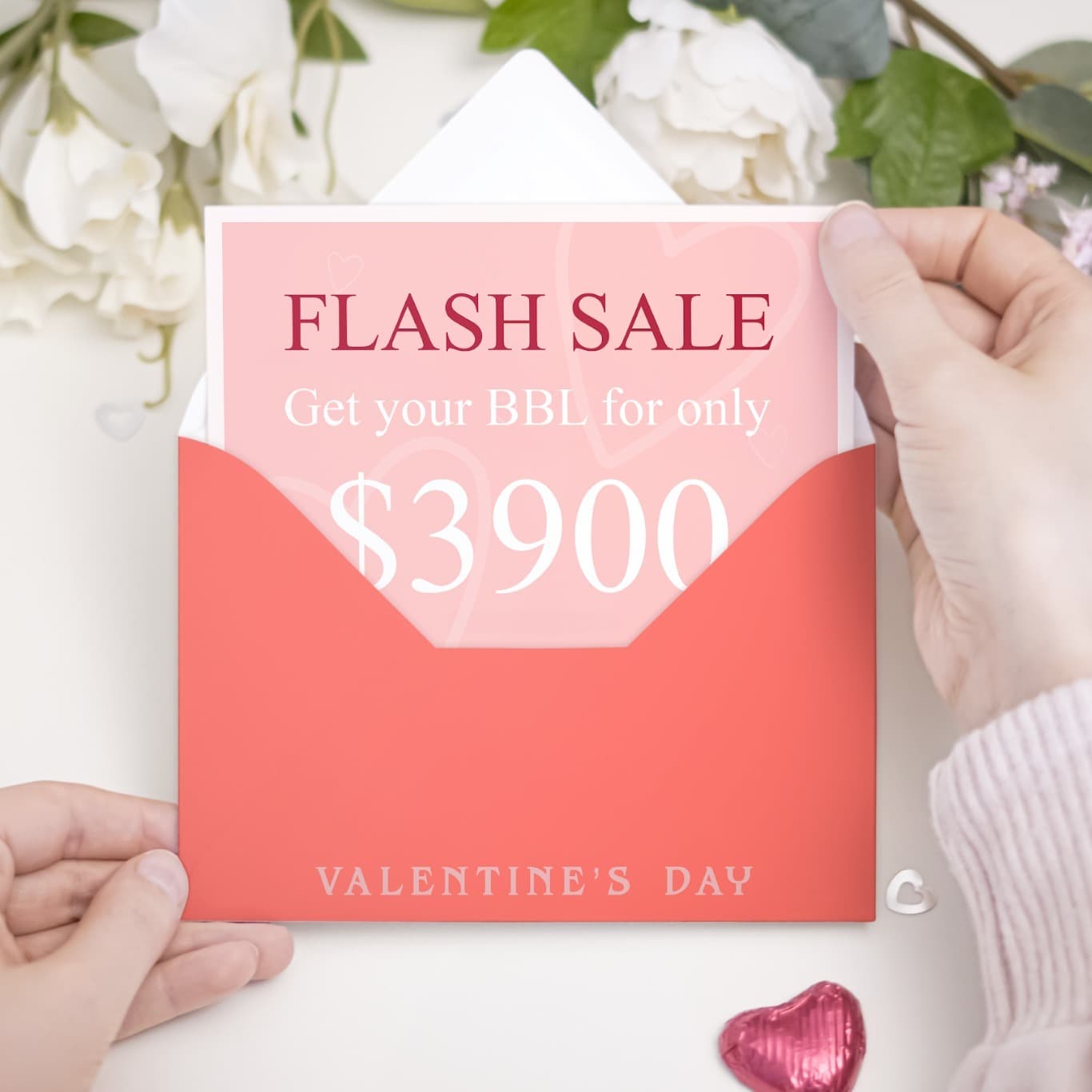 💘 Valentine’s Day Flash Sale💘 Treat yourself to the BBL you’ve been dreaming of for just $3,900! �