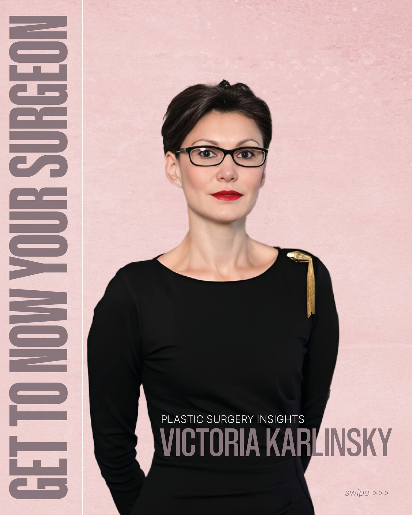 Meet Dr. Victoria Karlinsky ✨—a board-certified cosmetic surgeon with a passion for enhancing natura