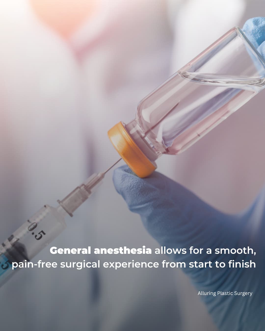 We know that anesthesia is one of the biggest concerns before surgery. Here’s what you need to know:
