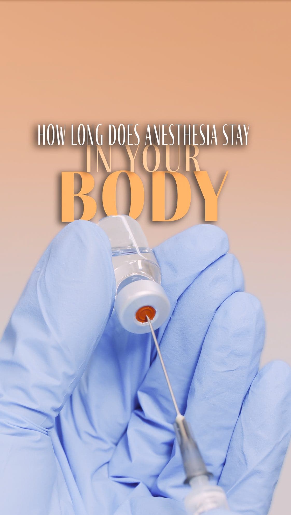 How Long Does General Anesthesia Stay in Your Body?

Immediate effects ⏳: Generally wear off within 