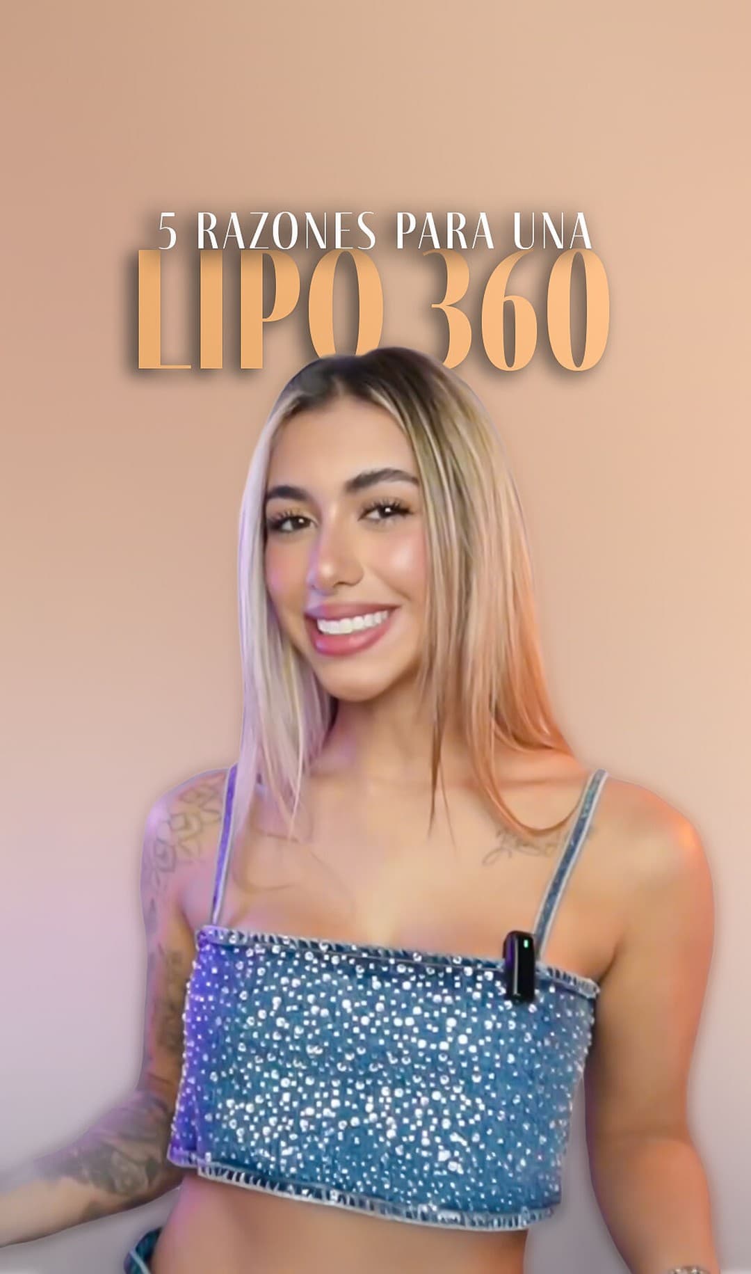 ✨Si buscabas una señal para hacerte una Lipo360, aquí te dejamos 5 ✨

Y una sexta razón (que me atre