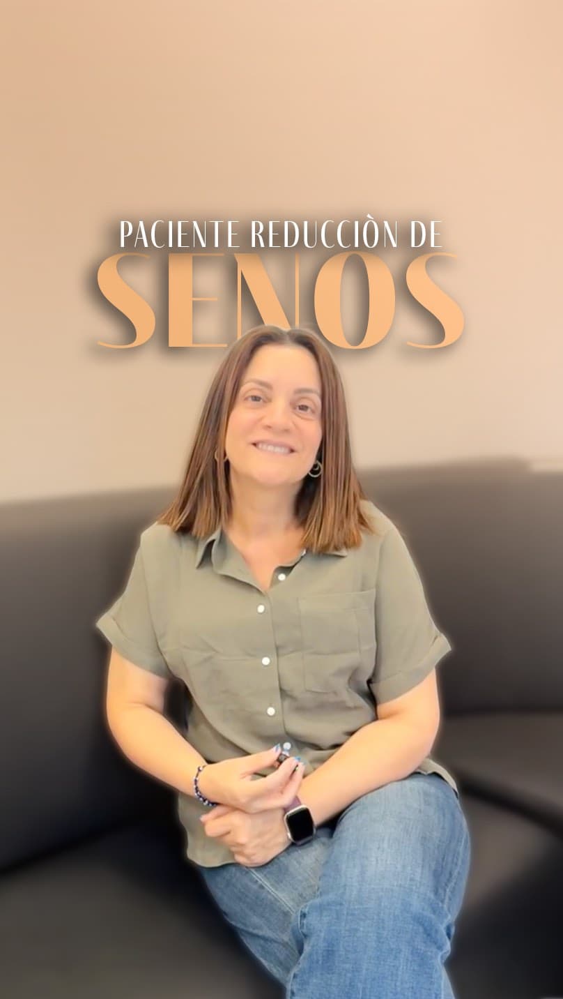 ¡Mira la sonrisa de nuestra paciente después de su reducción de senos! 😄🎉

🔹 Se siente increíble,