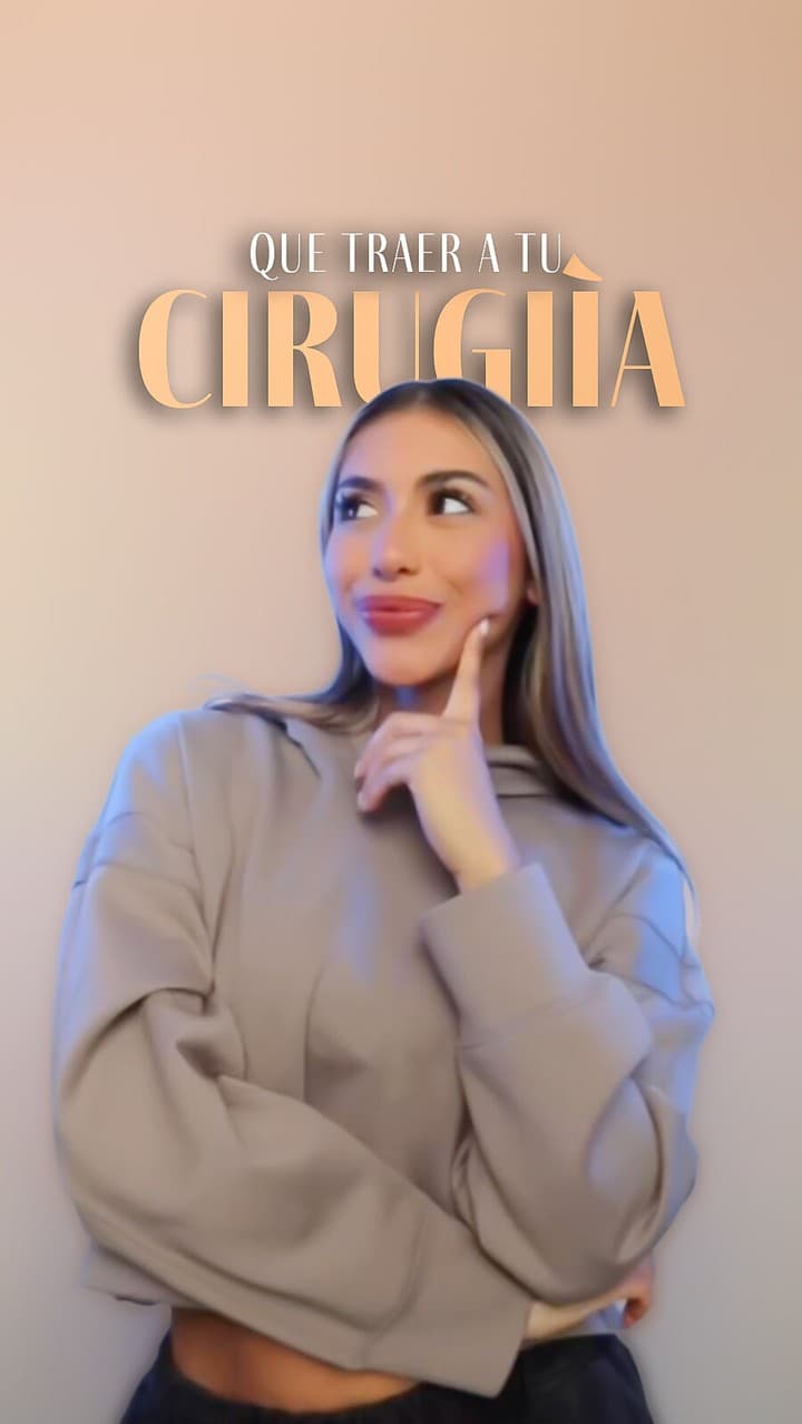 📝 Recomendaciones para el día de tu cirugía:

1️⃣ Lávate el cabello la noche anterior y tráelo reco