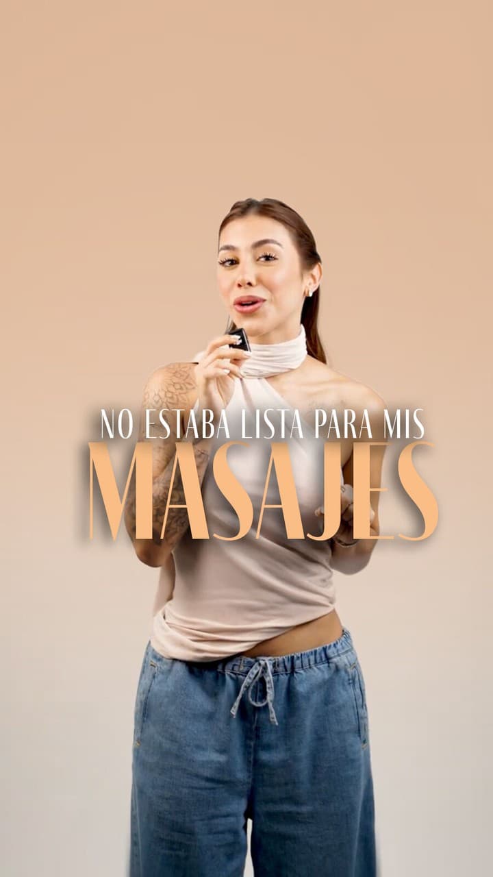 🌀 "No estaba preparada para los masajes..."
Sí, duelen 😅
Sí, te hacen querer llorar 😭
Pero tambié