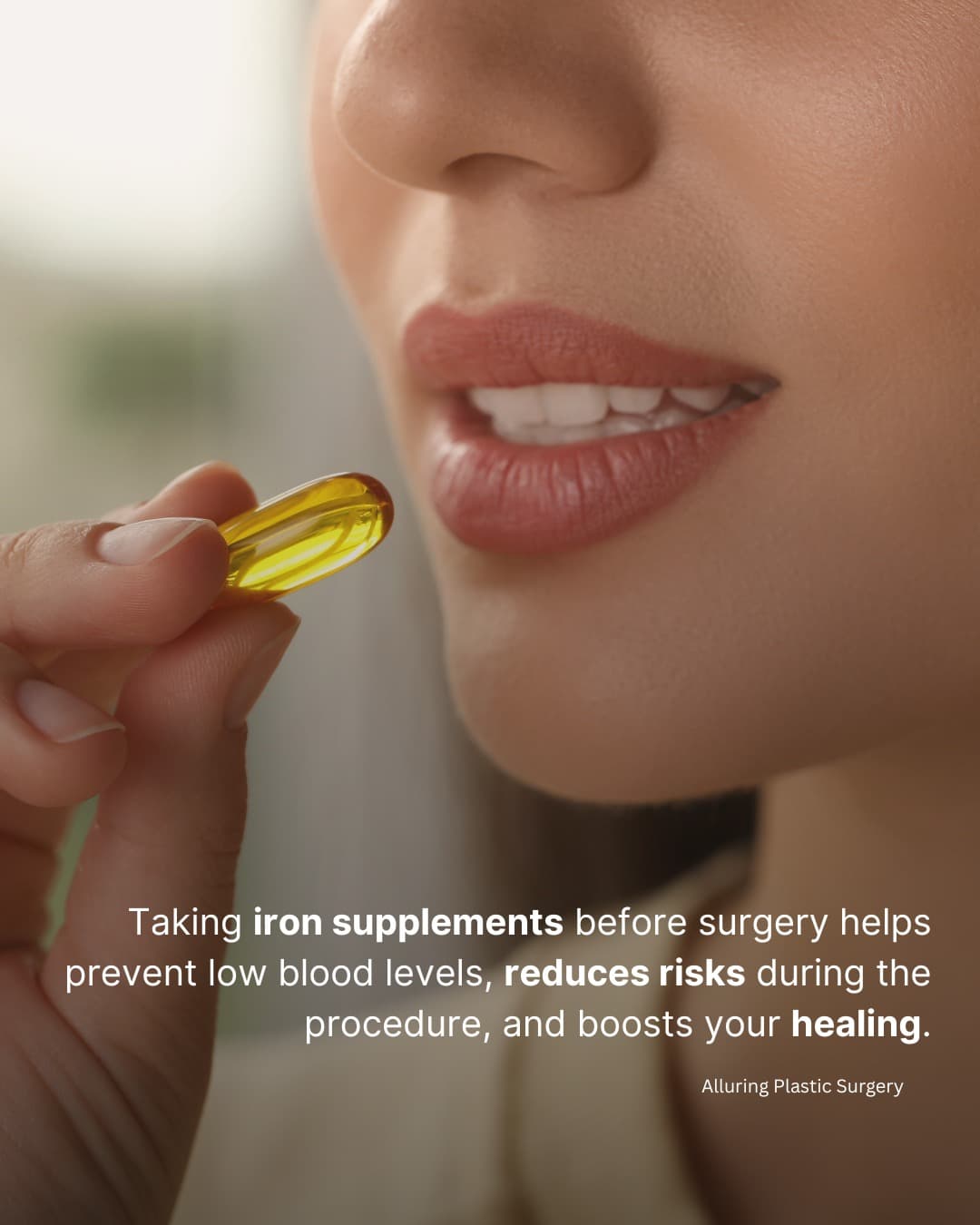 💊 Did you know that taking iron supplements before surgery is key for a smoother recovery?

Iron he