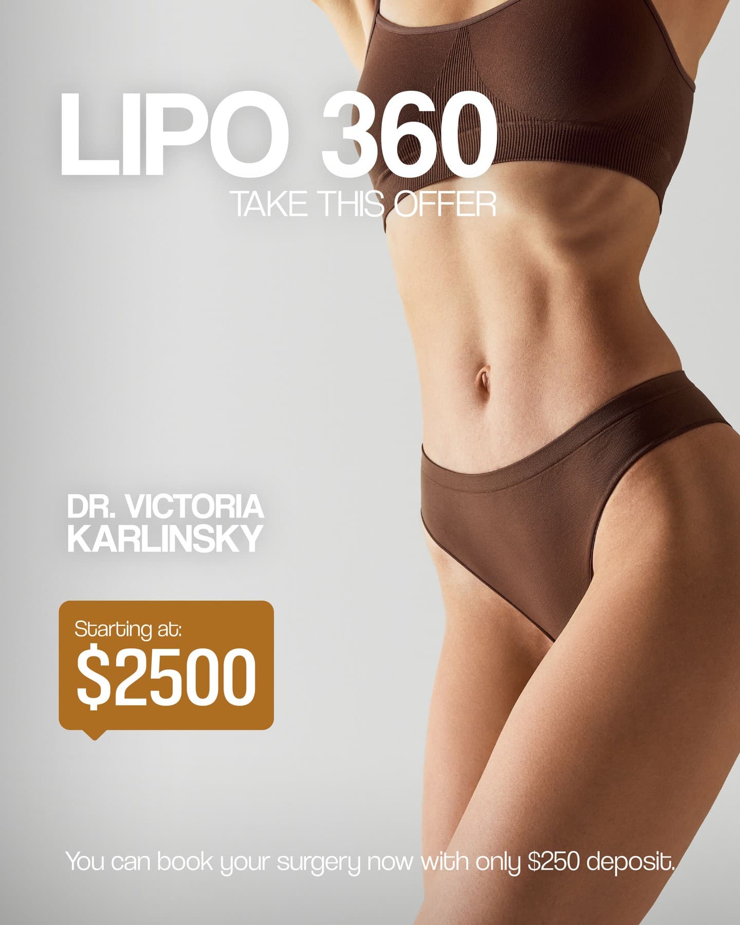 🔥 Lipo360 Special — Starting at $2500! 🔥

✨ Say goodbye to stubborn fat and hello to a snatched wa