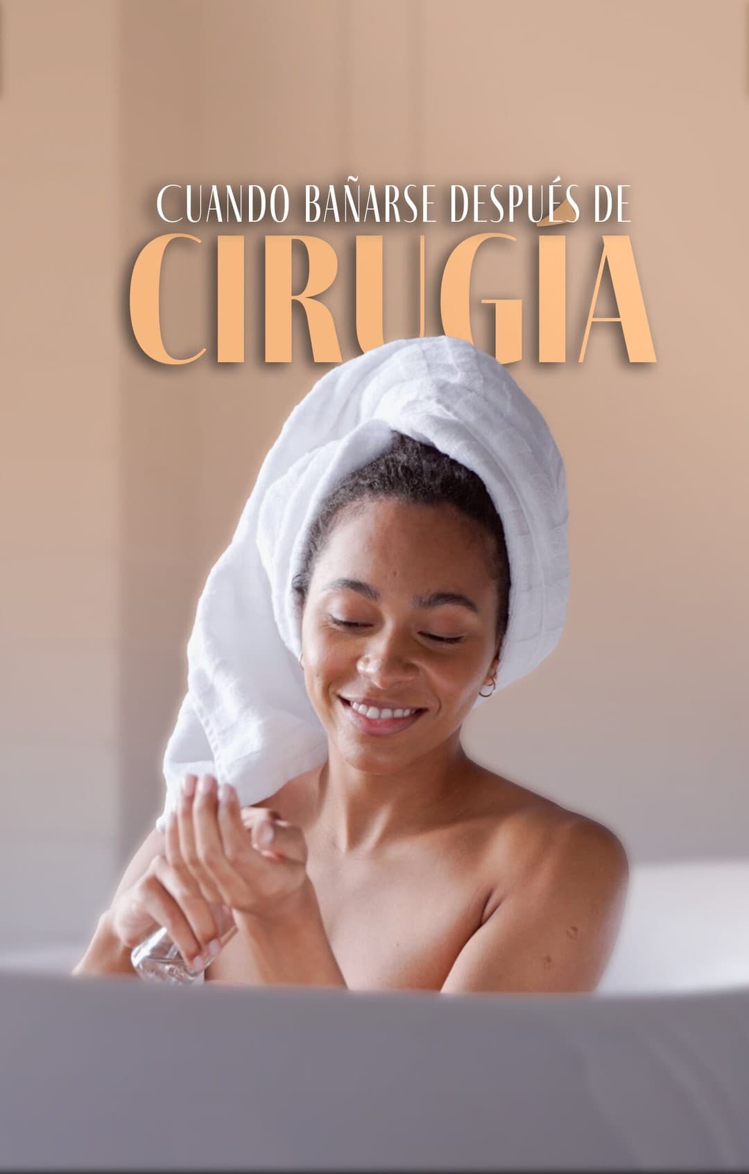 🚿✨ ¿Cuándo puedo bañarme después de la cirugía?
Nuestra enfermera explica que puedes bañarte despué