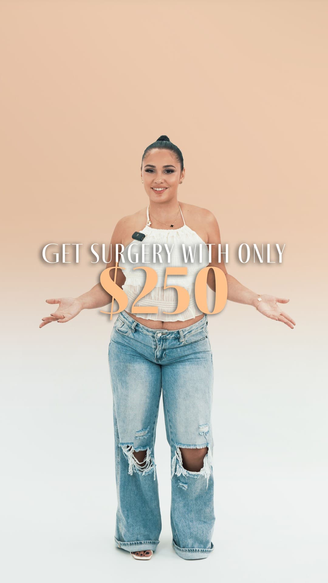 💸 YES, it’s true! You can book your surgery with just $250 😱
And if you're approved for financing,