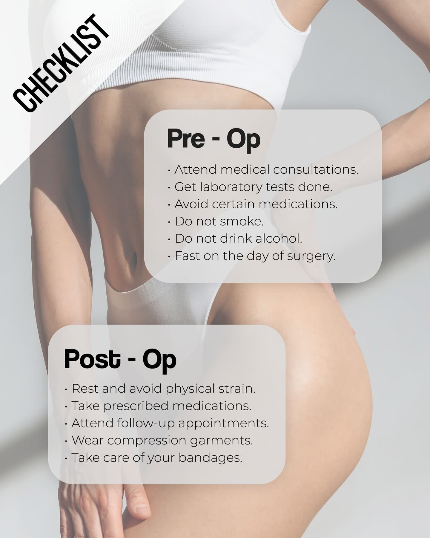 📝✨ Your Ultimate Surgery Checklist ✨📝
Whether you're getting ready for your big day or starting yo