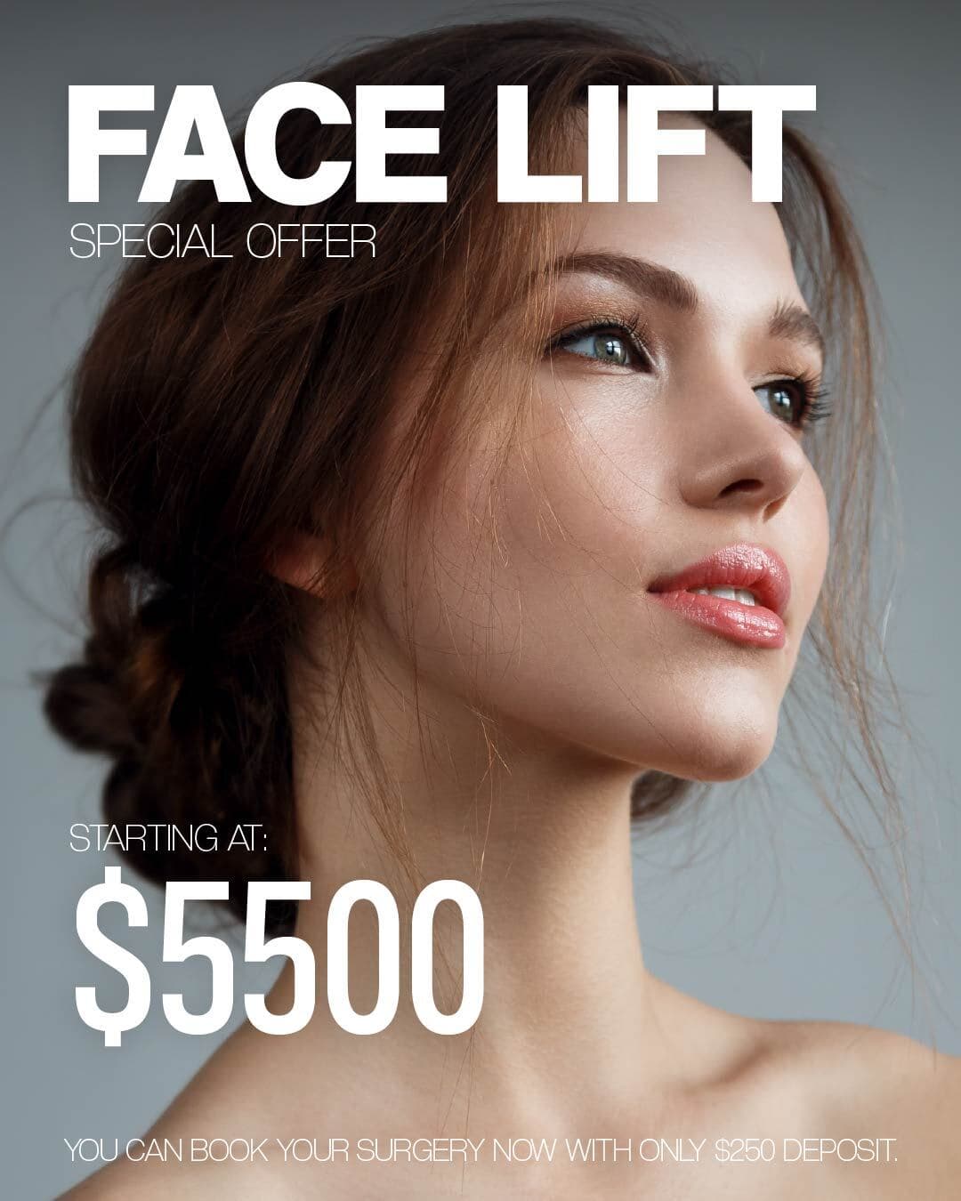 ✨ Turn back time — without filters.
Facelift special starting at $5,500 💉💖

📩 Send us a message t