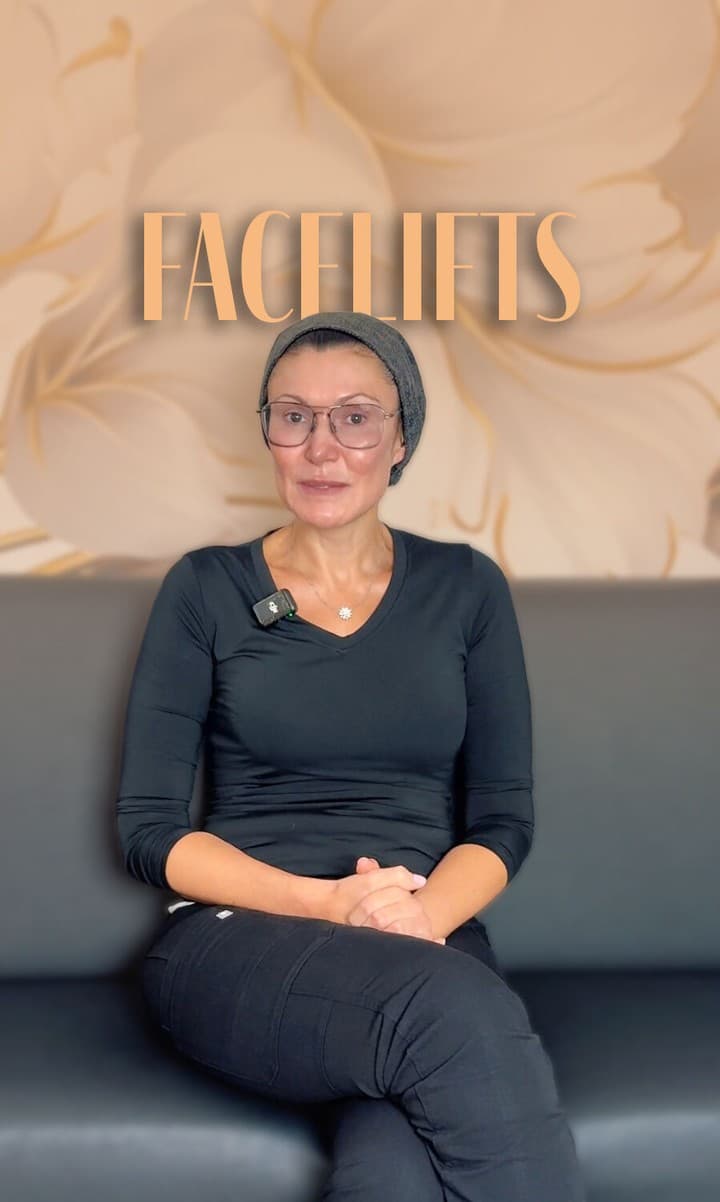 ✨ Let’s talk FACELIFTS with Dr. Karlinsky ✨

A facelift isn’t about changing who you are — it’s abou