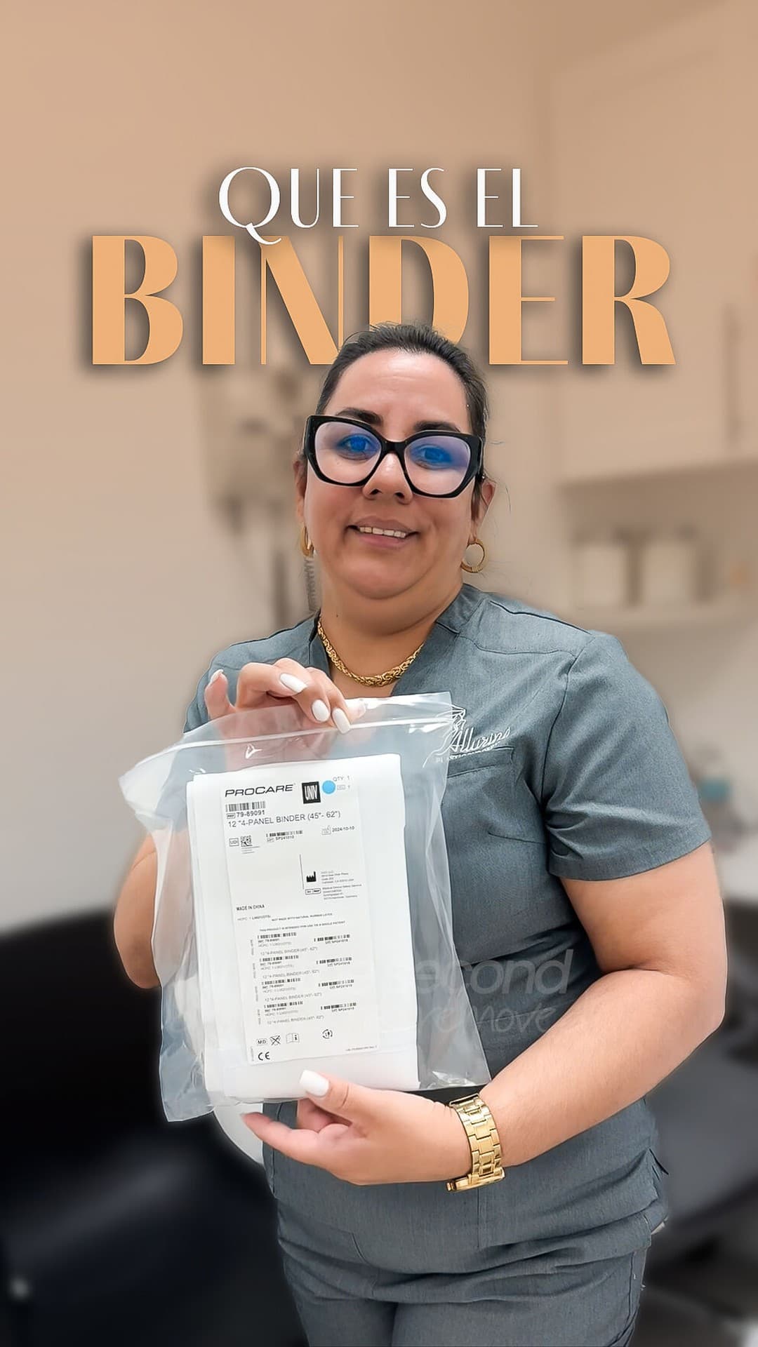 ℹ️ Información sobre el binder (faja de compresión) ℹ️

Después de tu cirugía, el uso del binder es 