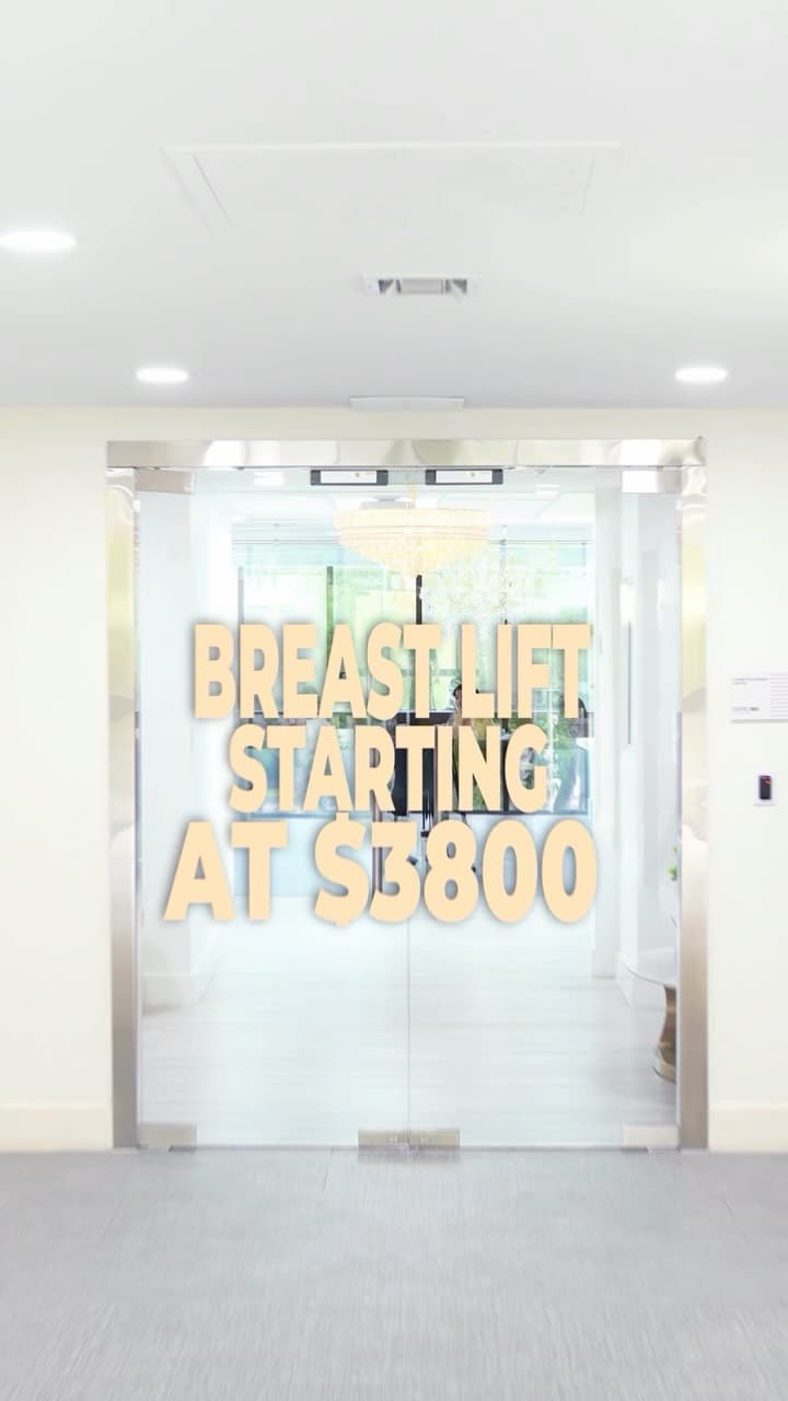 Countdown alert! ⏰ Last week to book your breast lift at our special price. Secure your spot now — e