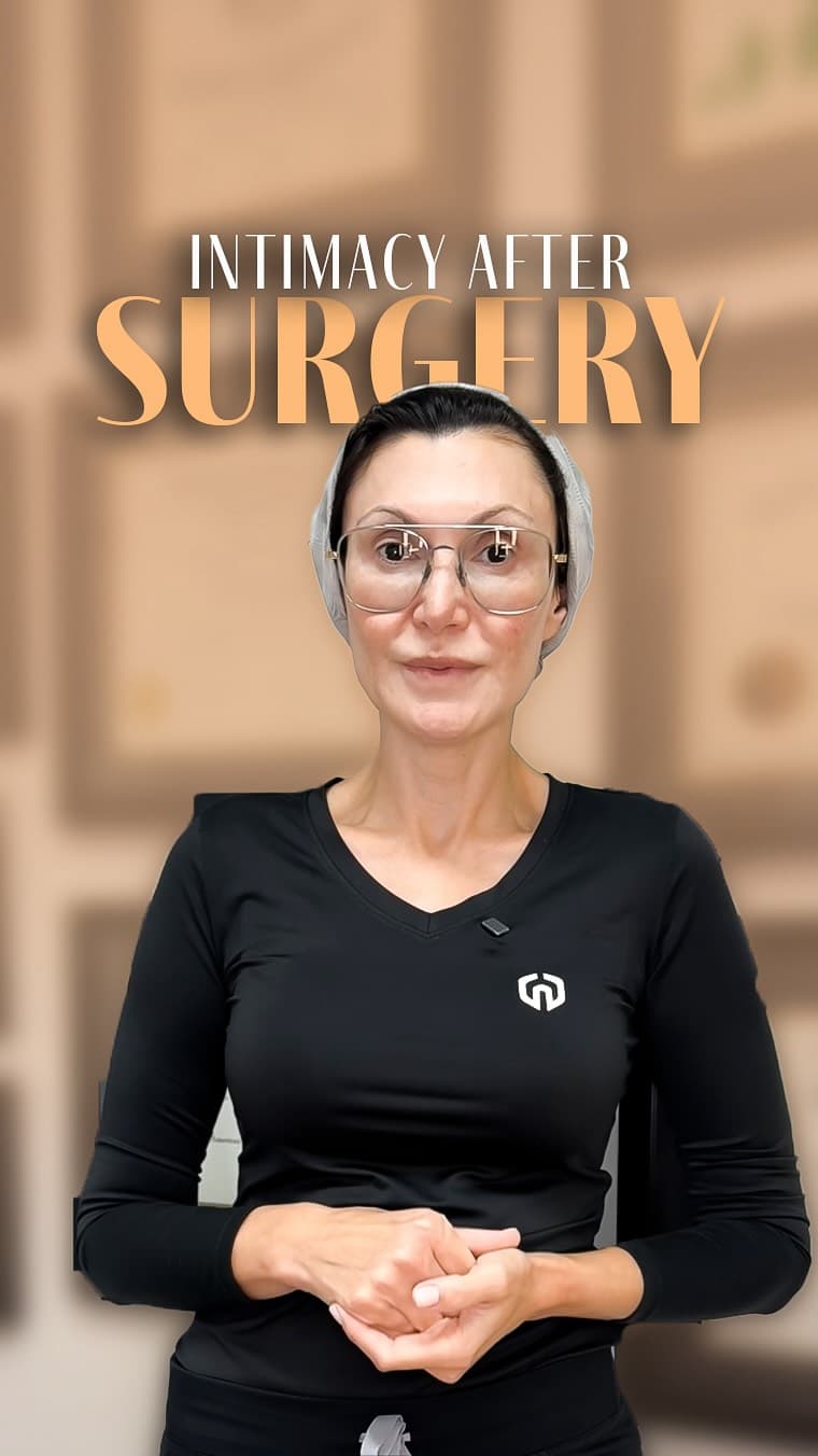 Many of you ask when it’s the right time to be intimate with your partner after surgery. The safest 