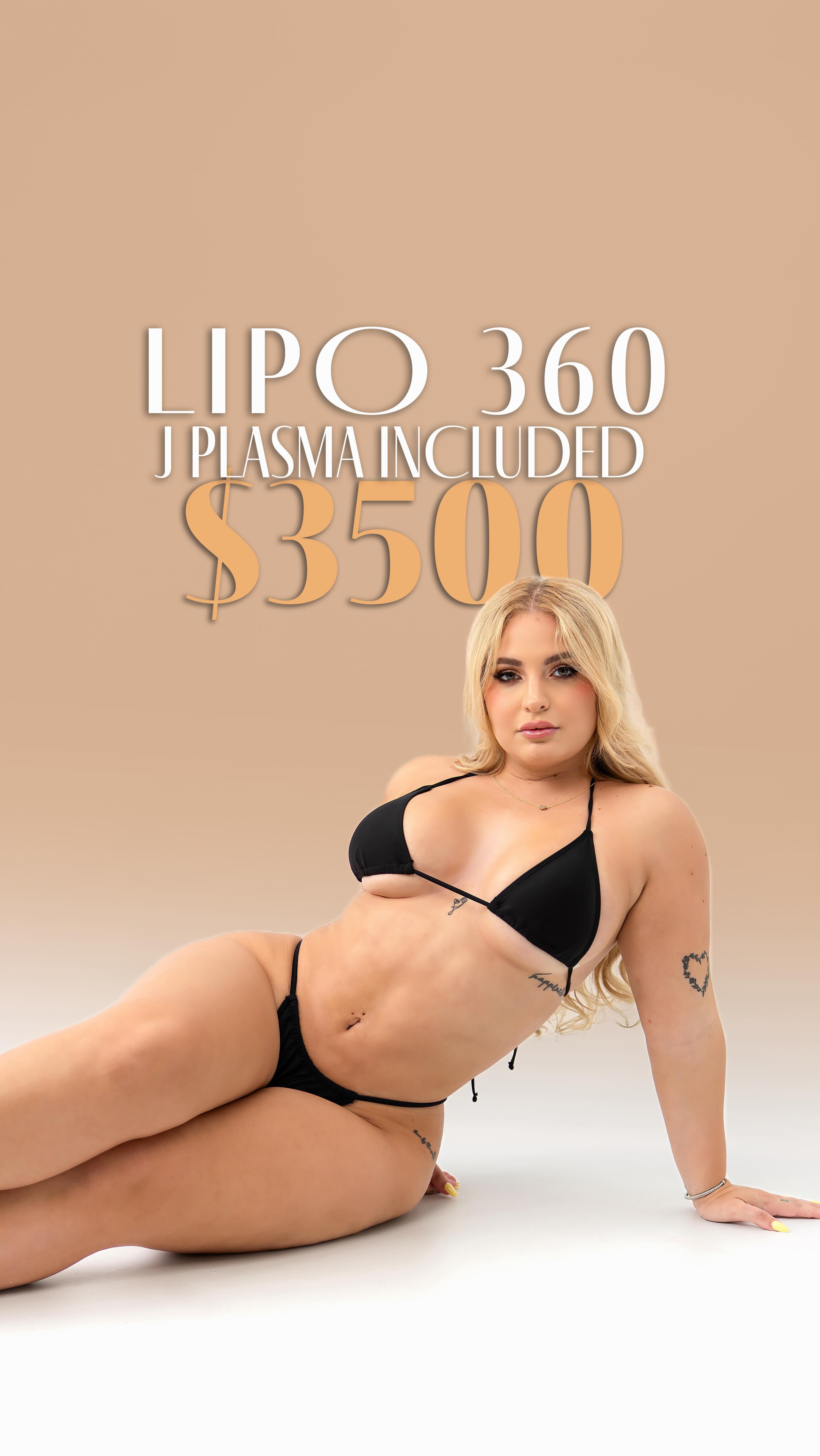 🚨 Limited-Time Offer!
Lipo 360 is now just $3,500 and we’re including JPlasma completely FREE for t