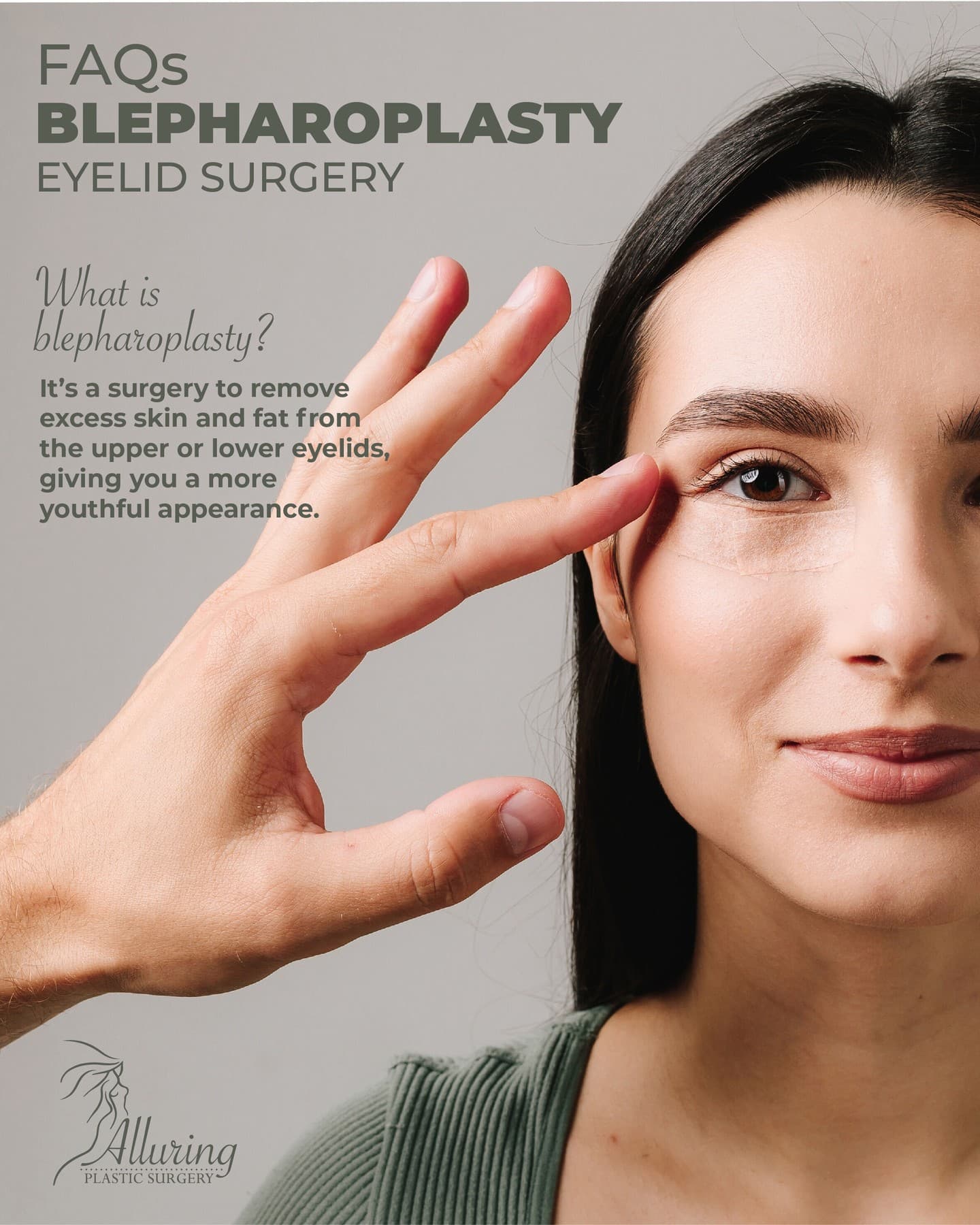👁️✨ Thinking about blepharoplasty (eyelid surgery)? Here are the most common questions we get:
1️⃣